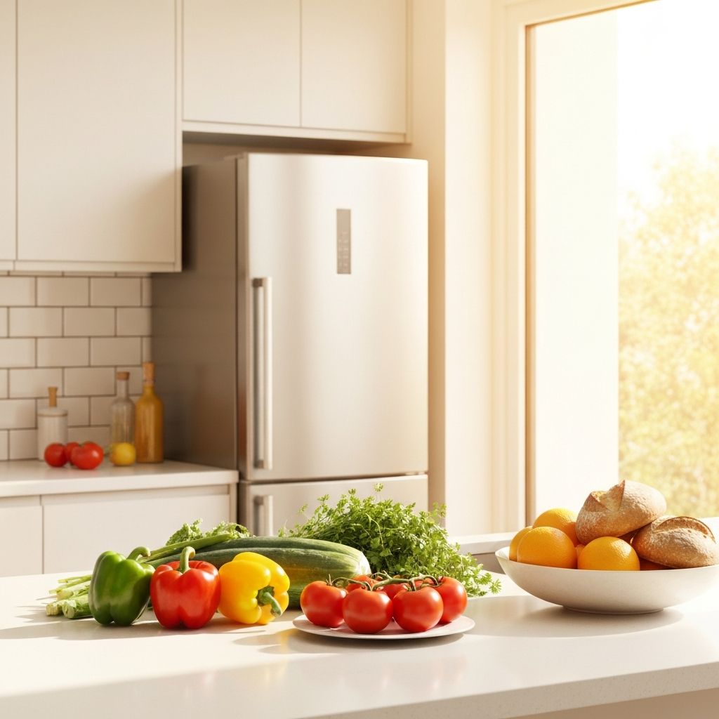 Alltägliche Küchenszene